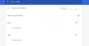 How To Block Popups And Redirection In Chrome Browser - Techotn