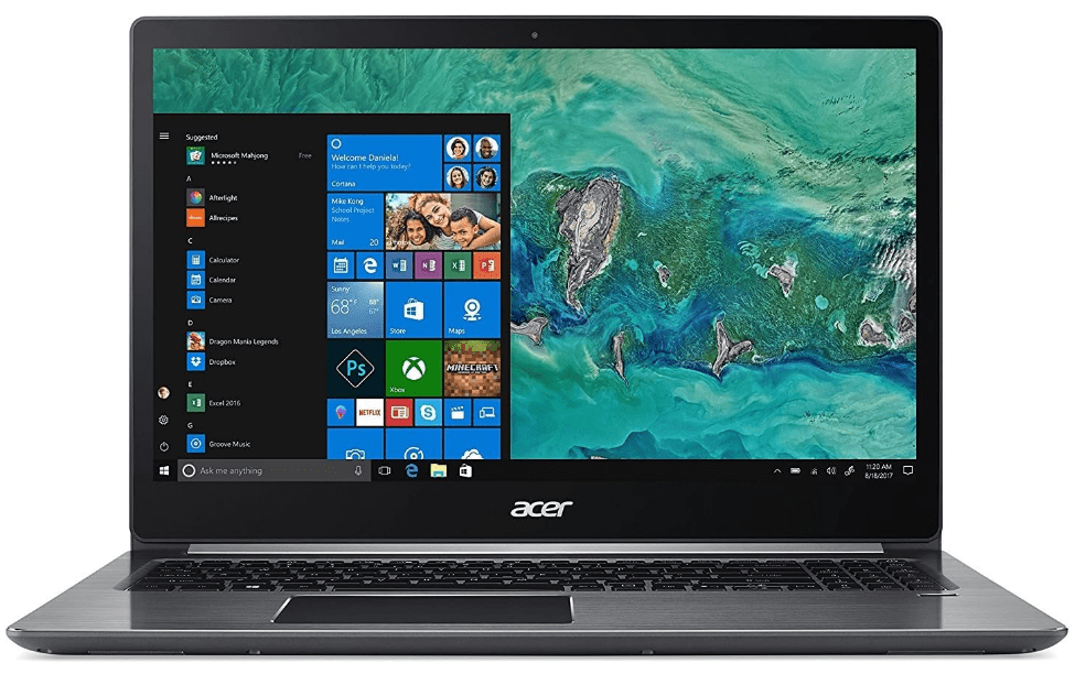 Acer Swift 3 SF315-41G-R6MP Front view